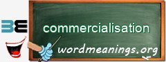 WordMeaning blackboard for commercialisation